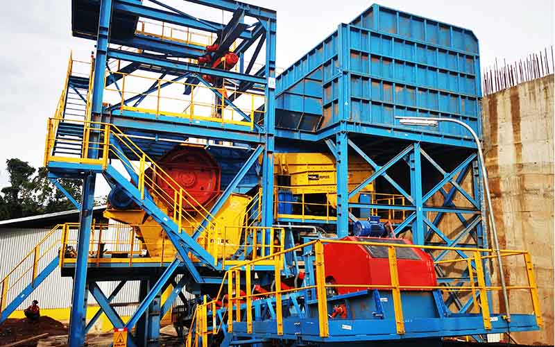 550T/H Iron Ore Production Line Successfully Put Into Operation In Singapore