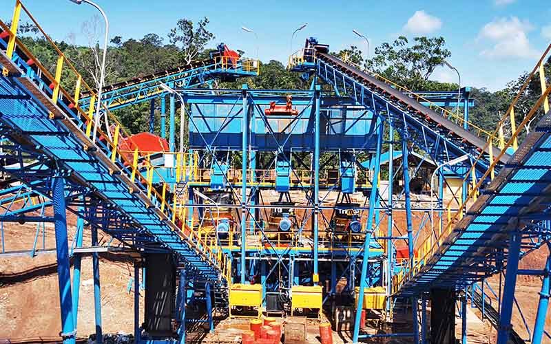 550T/H Iron Ore Production Line In Singapore