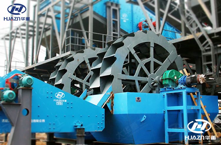 DXS bucket wheel sand washing machine