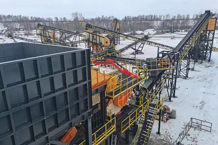 Dahua Crushing Production Line Successfully Debugging Installation In Russia