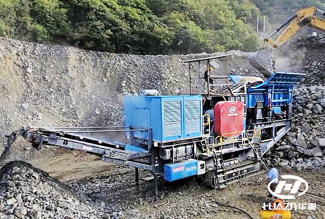 capacity of the mobile construction waste crusher