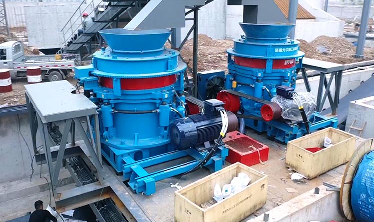 multi-cylinder hydraulic cone crusher